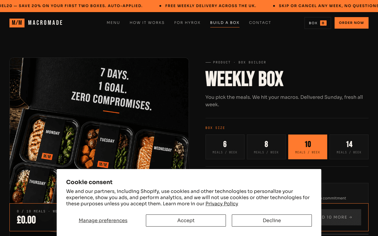 MacroMade — Custom Shopify Theme — screenshot 2