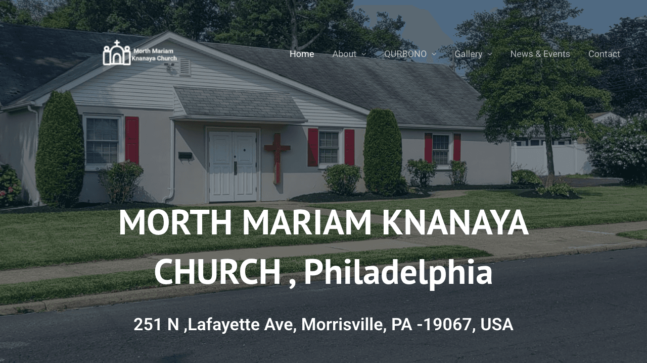 Morth Mariam Knanaya Church — Philadelphia